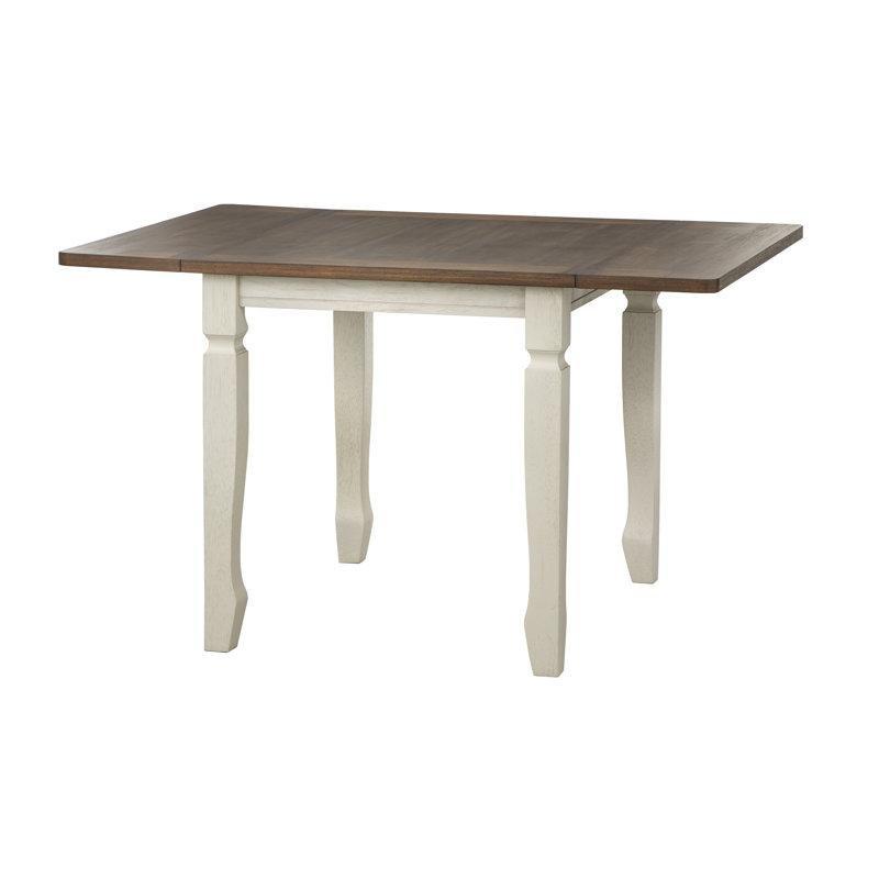 Ceviz Rengi Endüstriyel Ahşap Katlanır Yemek Masası 76x127 cm - 87685