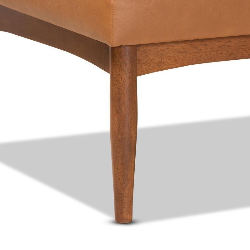 Ceviz Rengi Endüstriyel Ahşap Köşe Yemek Masası Bench Takımı 74 cm - 88318