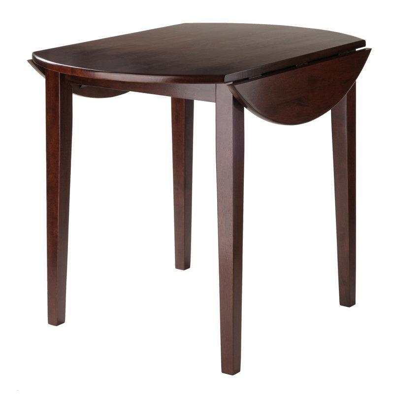 Ceviz Rengi Masif Ahşap Katlanır Mutfak Masası 2 Sandalyeli Set - 85459.0