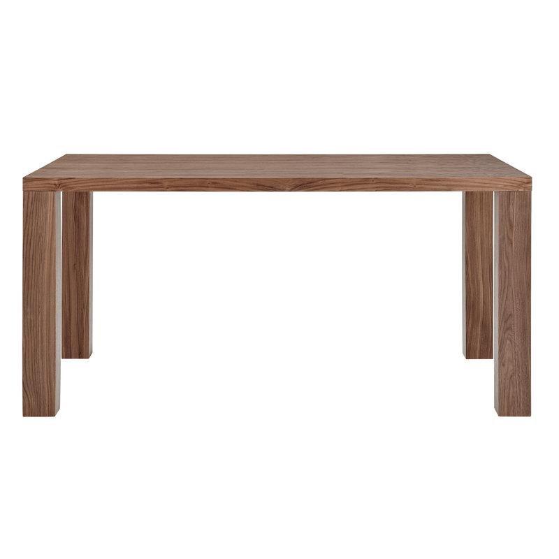 Ceviz Yemek Masası Dikdörtgen 160x90 cm Endüstriyel Ahşap - 85897