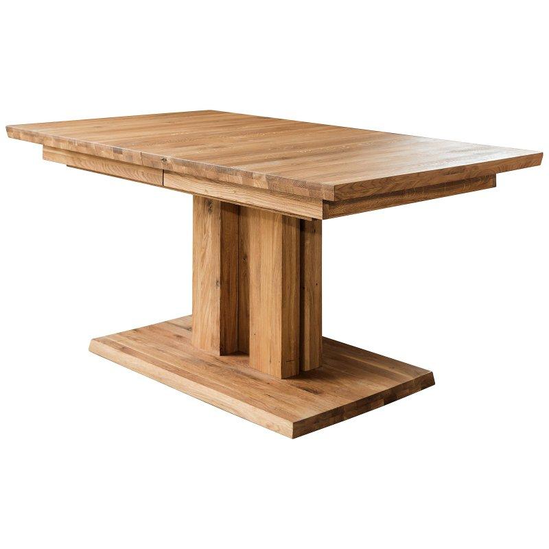 Doğal Ahşap Açılır Yemek Masası 160x90 cm - 83836