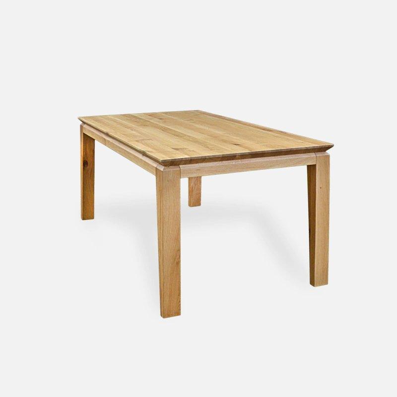Doğal Meşe Masif Ahşap Açılır Yemek Masası 140x80 cm - 83770
