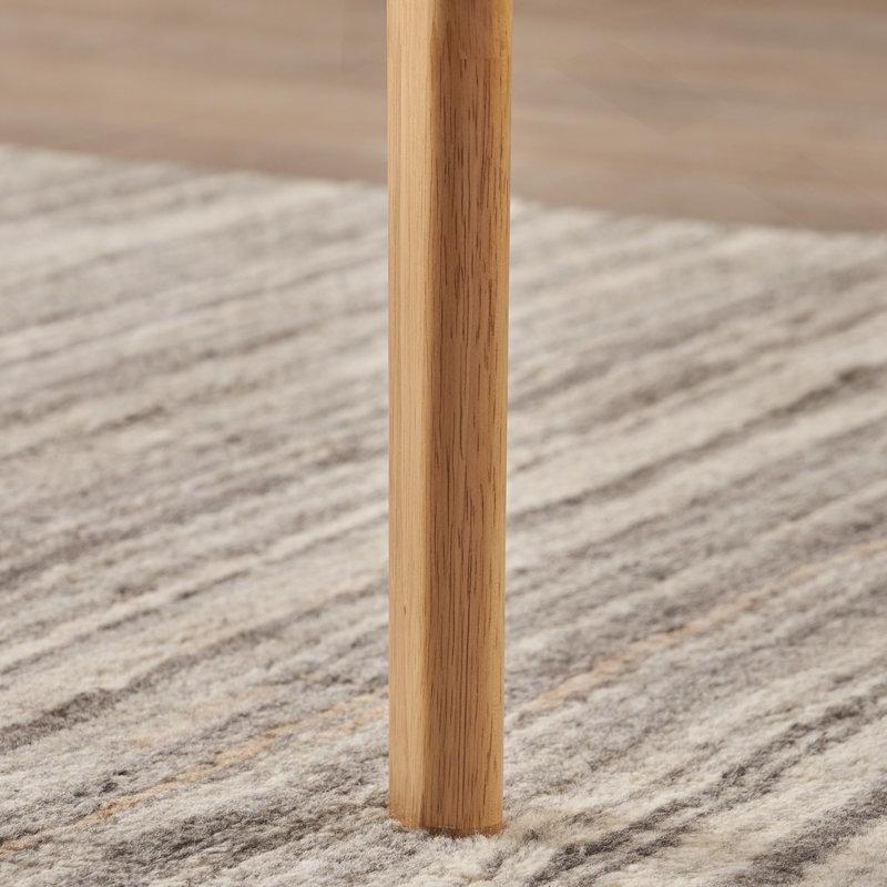 Doğal Meşe Renginde Endüstriyel Ahşap 150x90 cm Yemek Masası - 84130