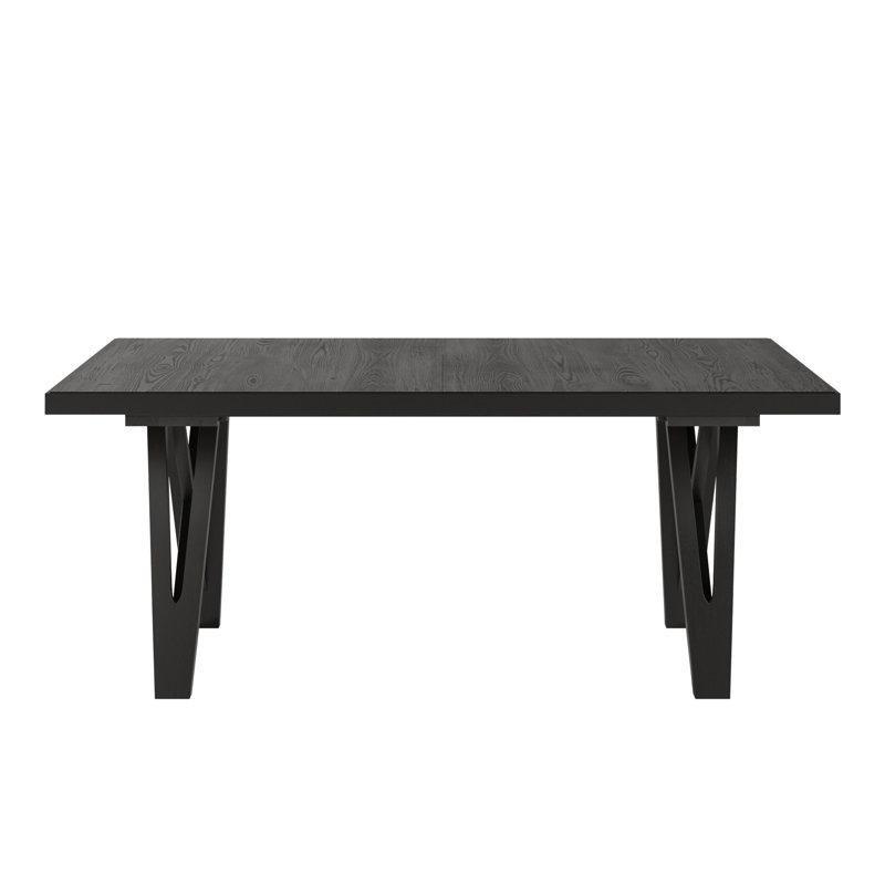 Doğal Tahta Desenli Açılır Yemek Masası 183-229 cm - 83506