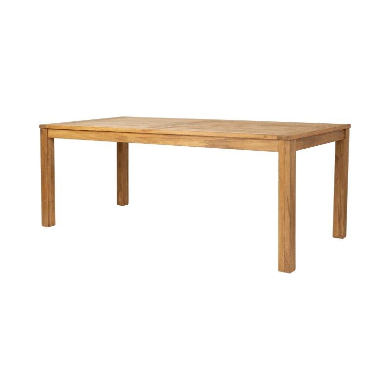 Doğal Teak Ağacı 200 cm Dikdörtgen Yemek Masası - 87166