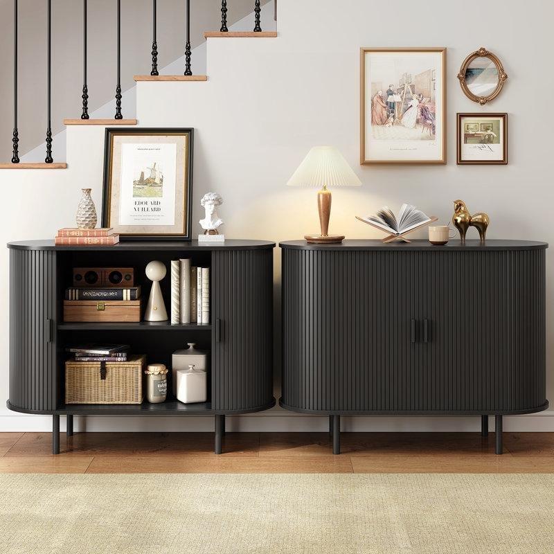 Endüstriyel Ahşap Siyah Yemek Masası Konsol Takımı 100x75x40 cm - 88426