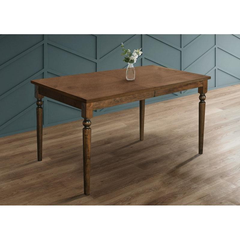 Endüstriyel Ahşap Tablalı Ceviz Yemek Masası 150x90 cm - 85909
