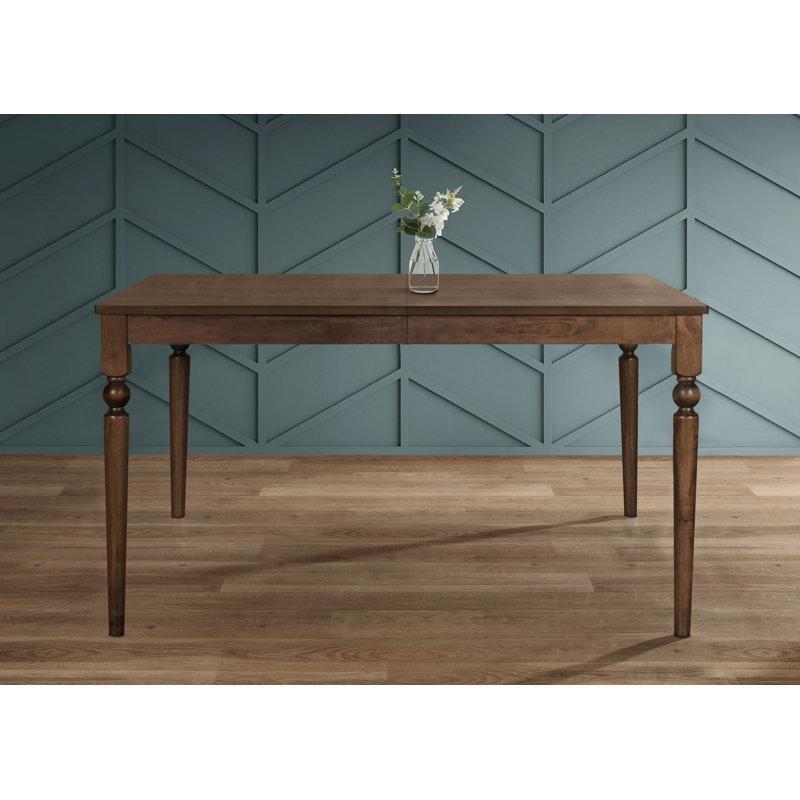 Endüstriyel Ahşap Tablalı Ceviz Yemek Masası 150x90 cm - 85909