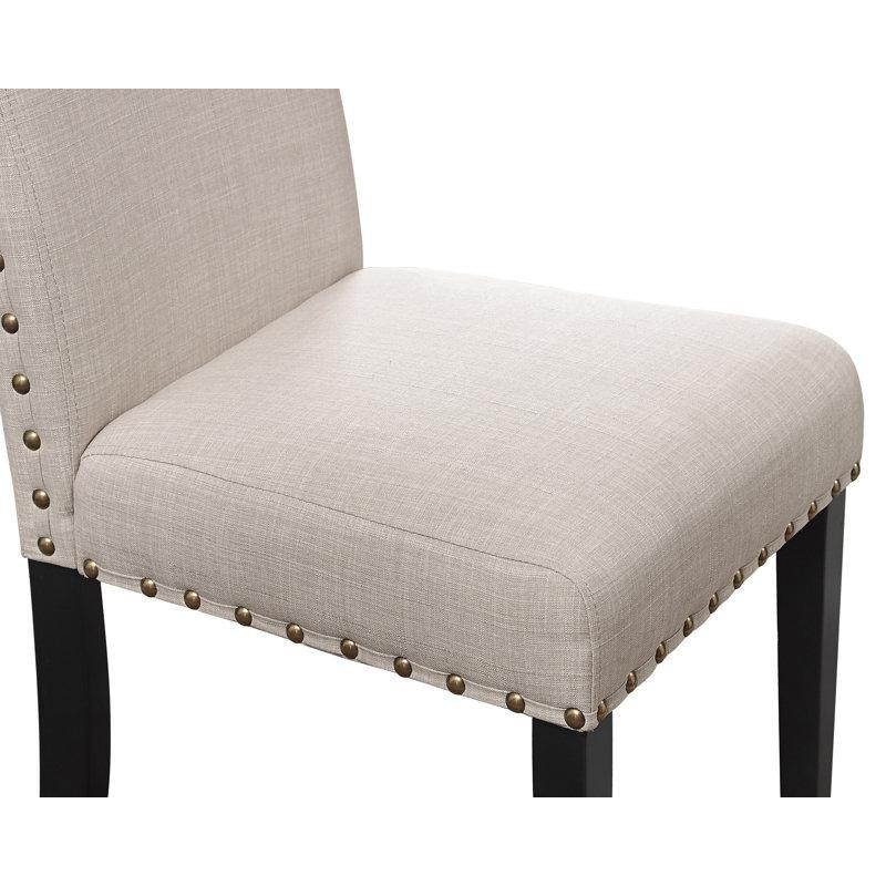 Espresso Açık Kahverengi Masif Ahşap Yuvarlak Mutfak Masası 122 cm Çapında Dört Sandalyeli Yemek Seti - 85828.0