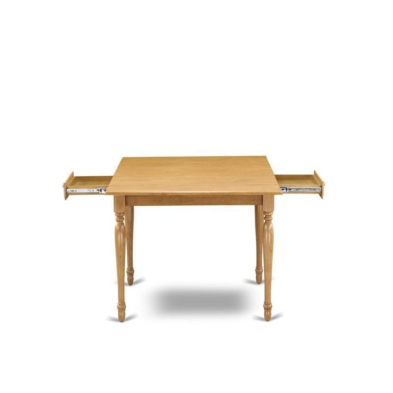 Katlanır Mutfak Masası ve 4 Sandalyeli Oak Rengi Yemek Odası Takımı - 85450.0