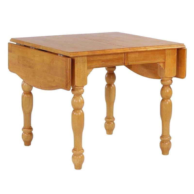 Masif Ahşap Açılır Yemek Masası Bal Rengi 86x183 cm - 87781