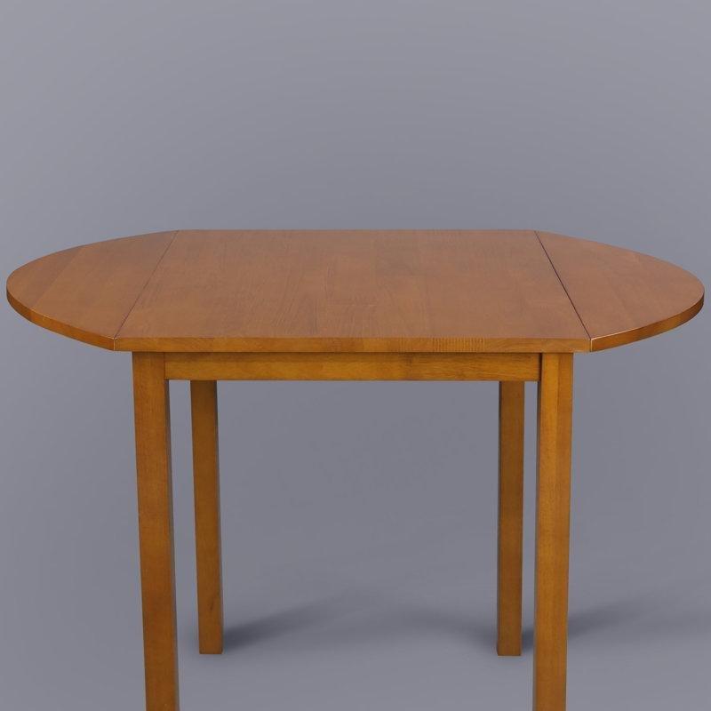 Masif Ahşap Antika Ceviz Katlanır Yemek Masası 100x59 cm - 87670