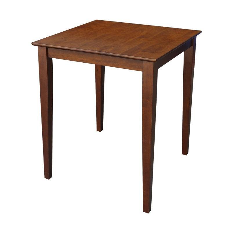 Masif Ahşap Kare Yemek Masası 91 cm Yükseklik - 87634