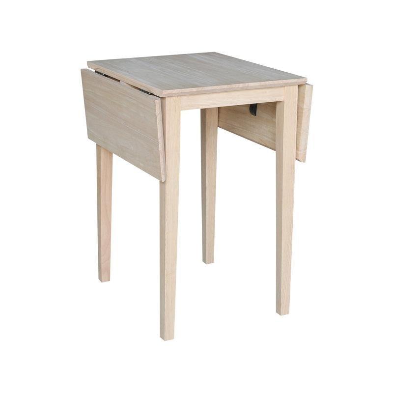 Masif Ahşap Katlanır Yemek Masası 92 cm Genişlik Açılabilir Yapraklı - 87664