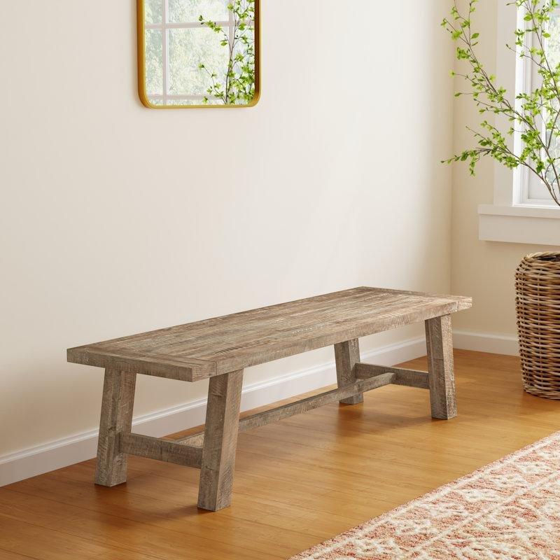 Masif Akasya Ahşap Yemek Masası Bench 152 cm - 88261