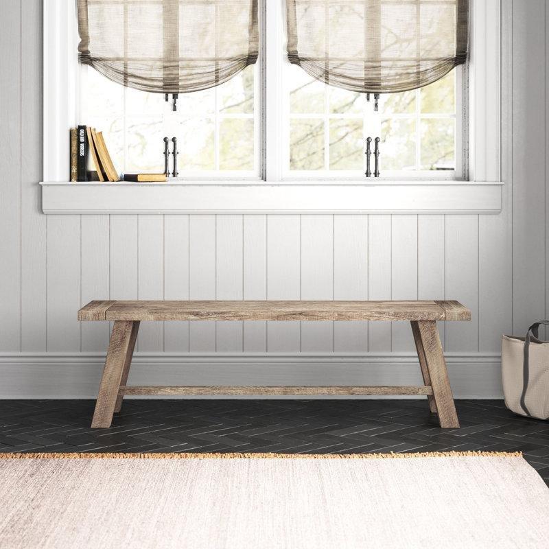 Masif Akasya Ahşap Yemek Masası Bench 152 cm - 88261