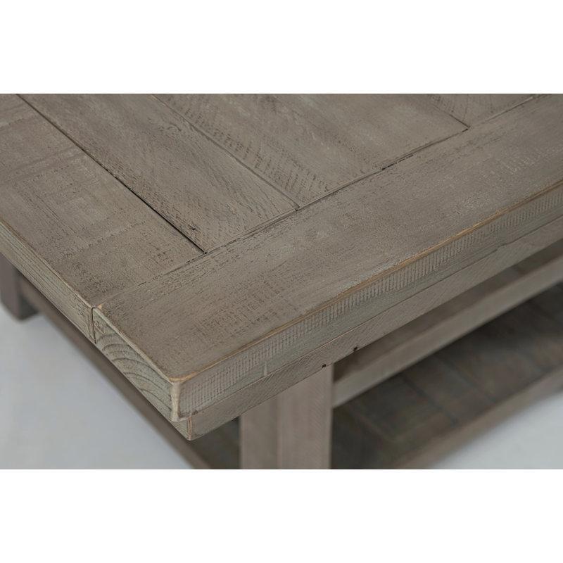 Masif Çam Ağacı Gri Country Yemek Masası 91x91 cm Uzatılabilir 8 Kişilik - 86020