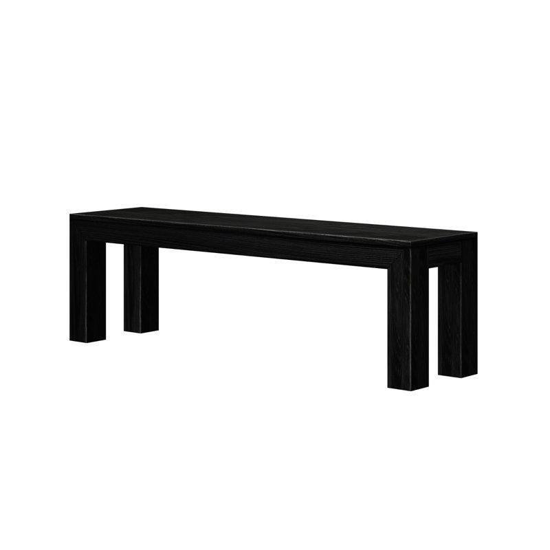 Masif Çam Ağacı Modern Yemek Masası Bench 152x46x45 cm - 88234