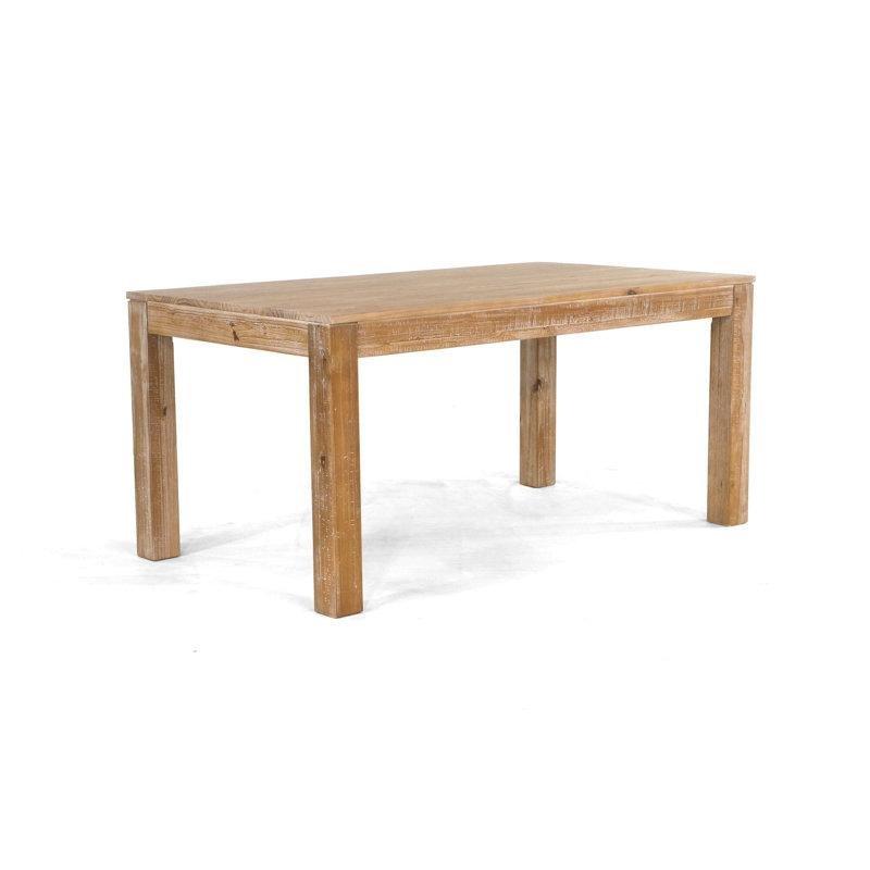 Masif Çam Ahşap 6 Kişilik Yemek Masası 160x91x79 cm - 84103