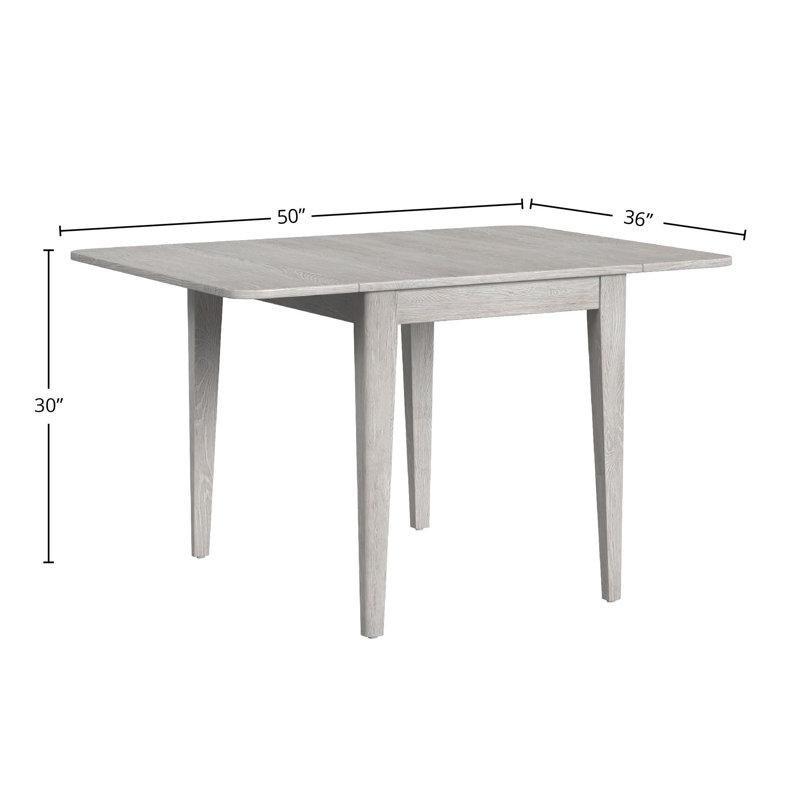 Masif Kül Ağacı 127 cm Genişlik Açılır Yemek Masası - 87766