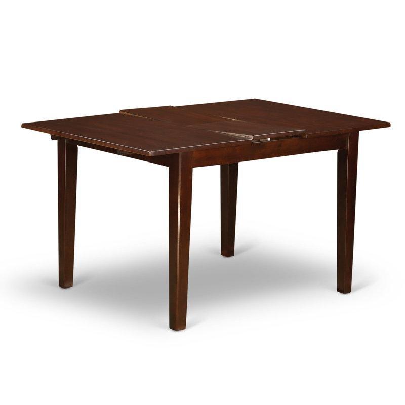 Maun Rengi Açılır Mutfak Masası ve 4 Sandalye Seti 81x135 cm - 85177.0