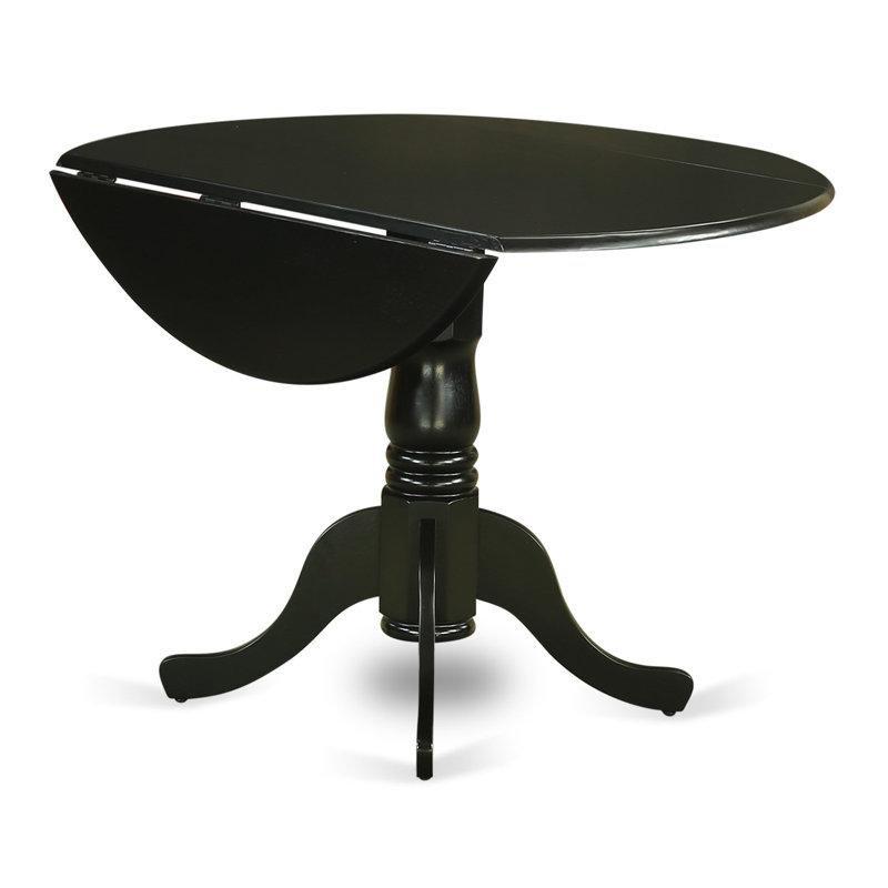 Siyah Katlanır Mutfak Masası 107 cm Sandalyeli 5 Parça Yemek Takımı - 85441.0