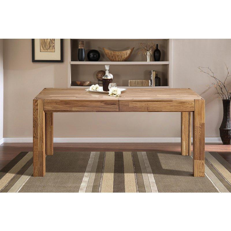 Ukrayna Masif Ahşap Açılır Yemek Masası 160x90 cm - 83839