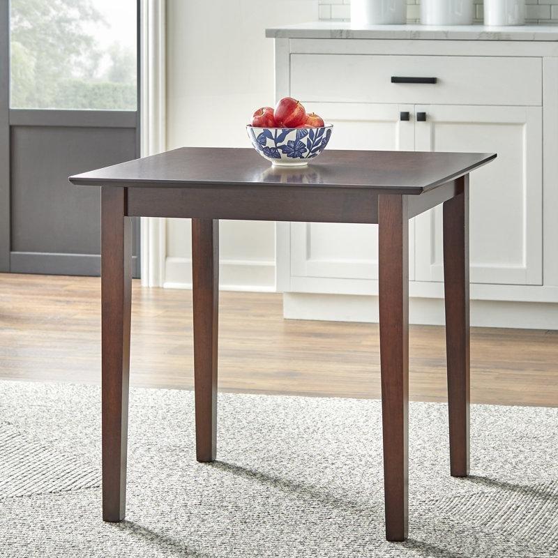 Whitworth Masif Ahşap Kare Yemek Masası 75x75 cm - 87562