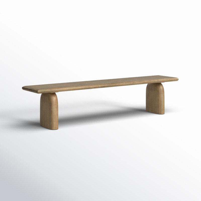 Yaşlı Mindi Masif Ahşap Yemek Masası Bench 205 cm - 88363