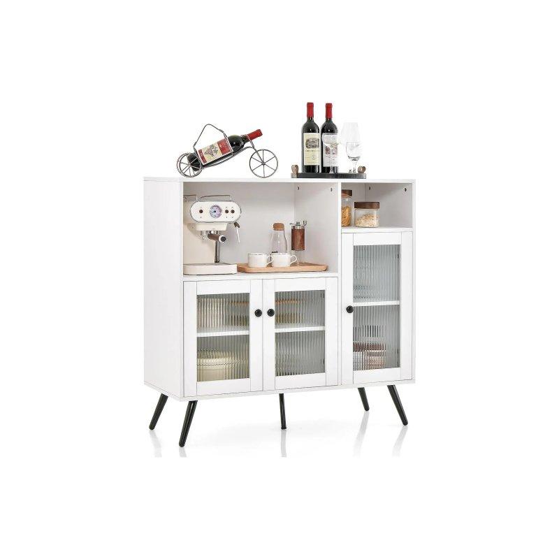 100x100x40 cm Beyaz MDF Çok Amaçlı Dolap - 92455