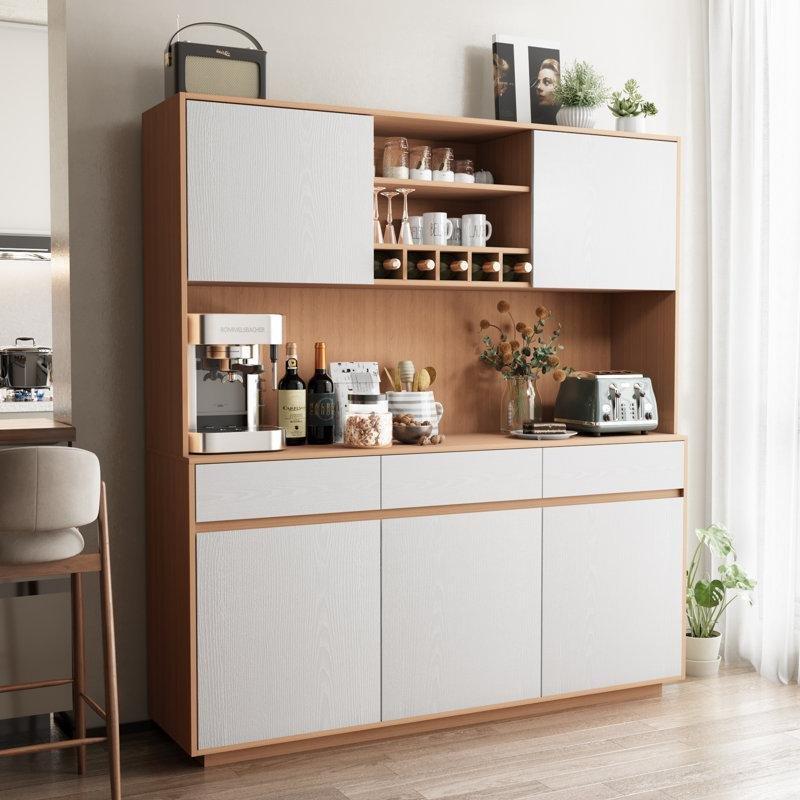 160 cm Beyaz Meşe Çok Amaçlı Dolap - 93103