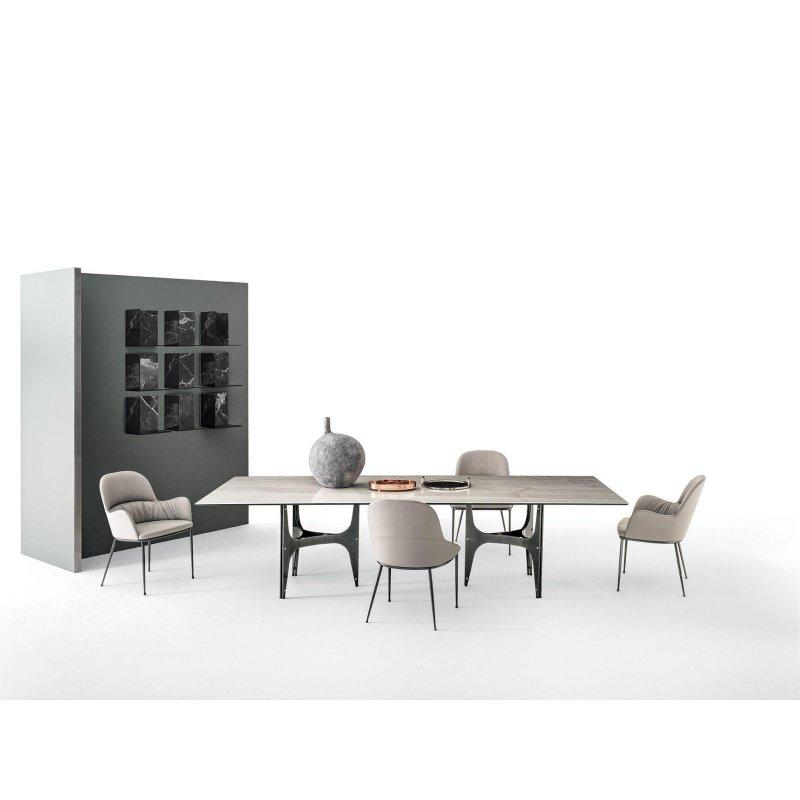 200x100 cm Dikdörtgen SuperMarble Mermer Masa - 91744