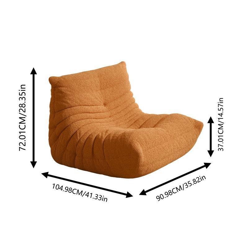 2'li Kumaş Puf Dinlenme Koltuğu Seti-73 x 91 x 105 cm - 109673