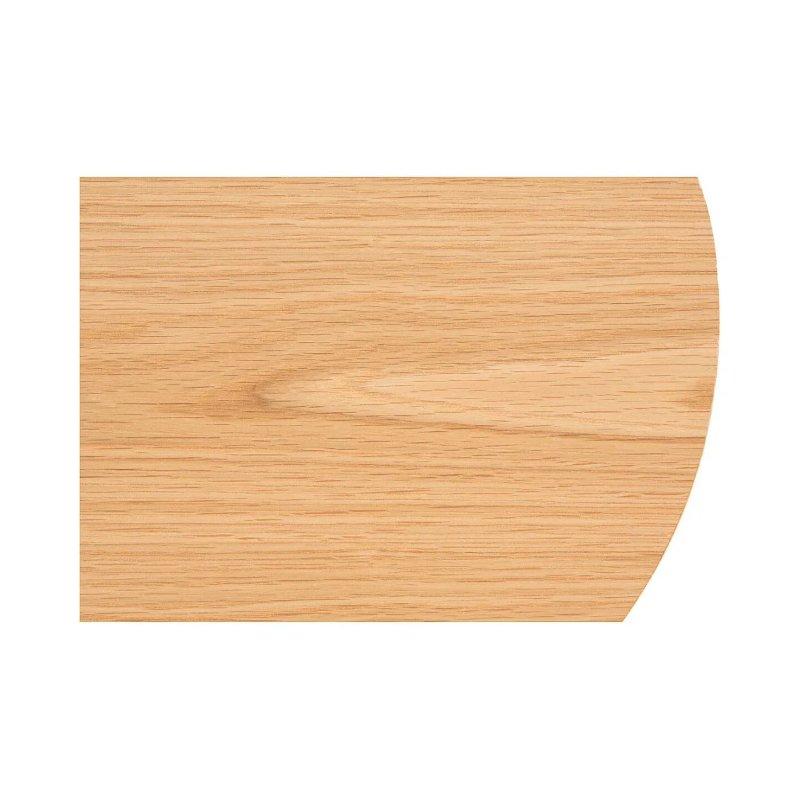 Açık Meşe Ahşap ve Siyah Metal Yuvarlak Orta Sehpa 42 cm - 101922