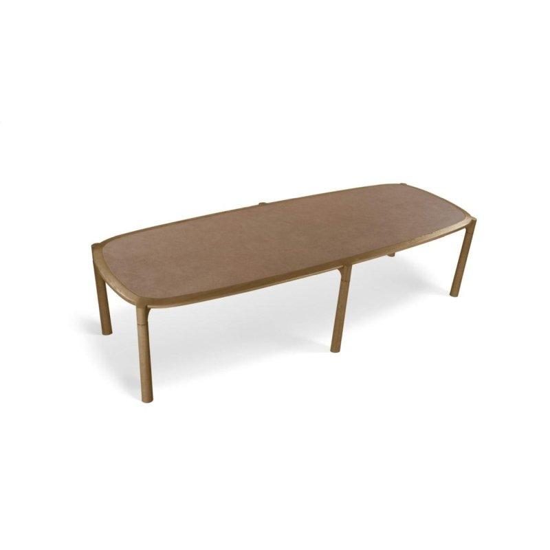 Ahşap ve Seramik Yemek Masası 180x76x113 cm - 89734
