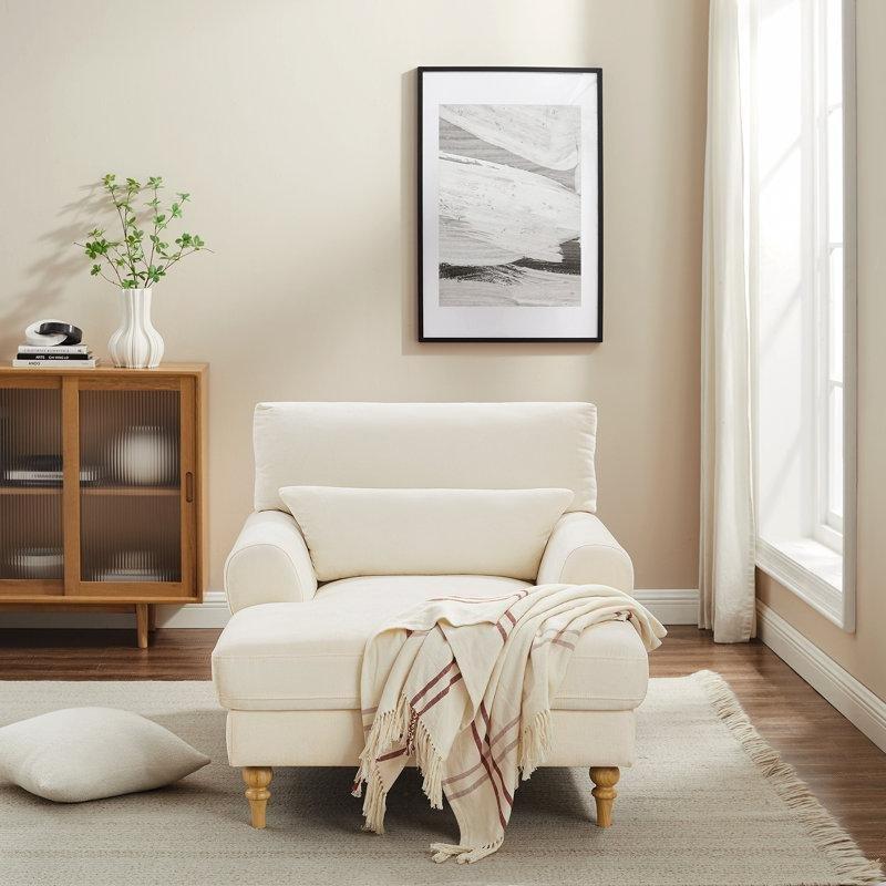 Ayarlanabilir Sırtlı İskandinav Dinlenme Koltuğu-91 x 97 x 128 cm - 109580