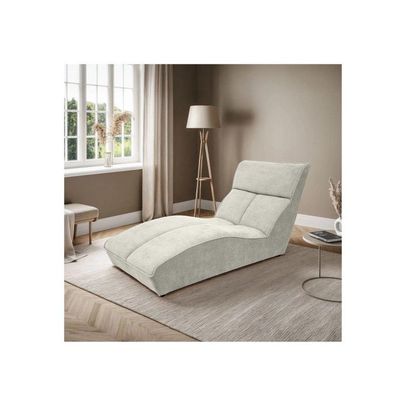 Bej Kadife Dinlenme Koltuğu-80x85x170 cm - 109952