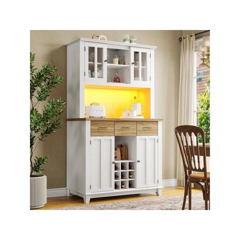 Beyaz 106x40x180 cm MDF Çok Amaçlı Dolap - 92389