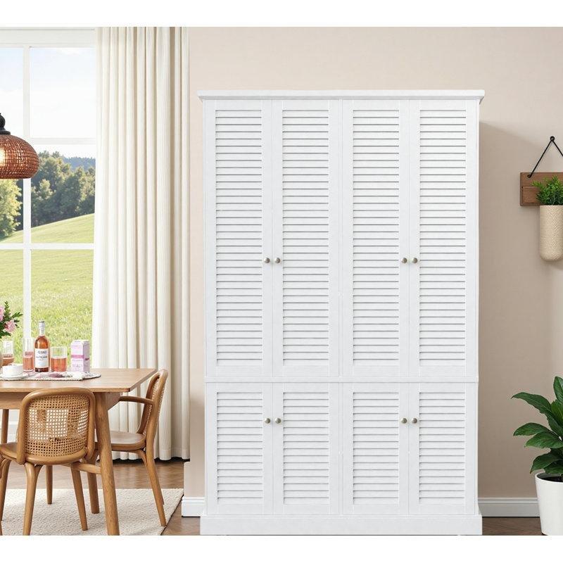 Beyaz 180 cm Çok Amaçlı Dolap - 92917