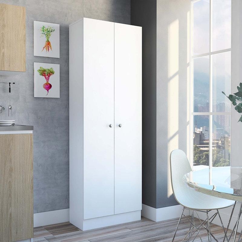 Beyaz 180 cm Çok Amaçlı Dolap - 93034