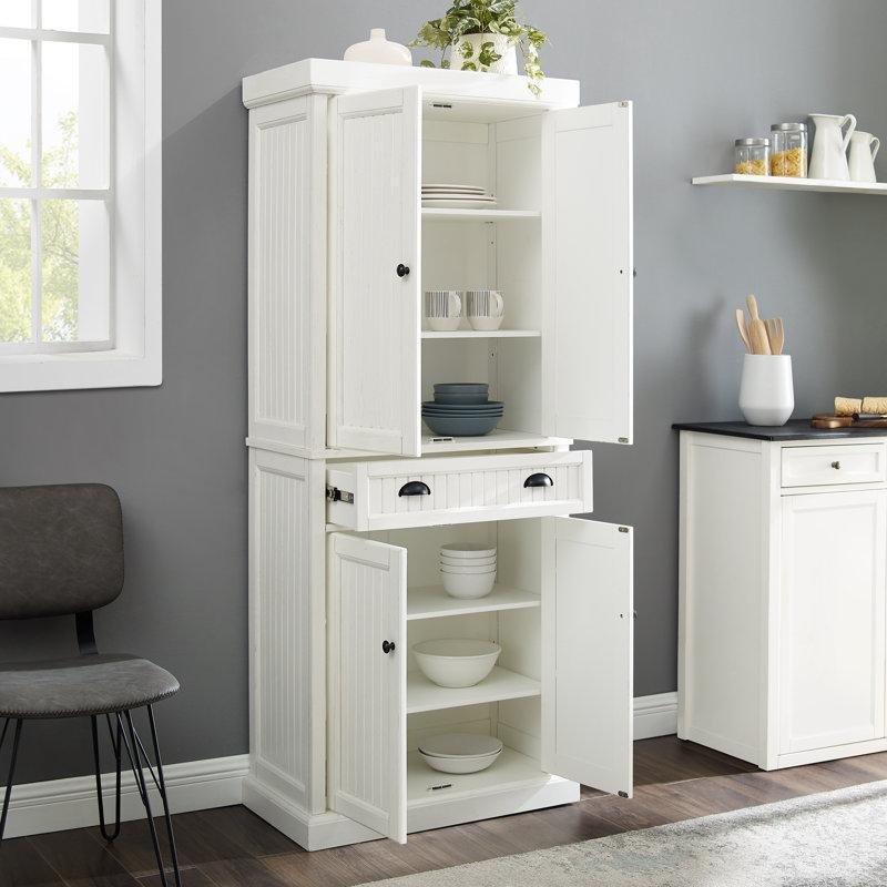 Beyaz 183 cm Çok Amaçlı Dolap - 92986