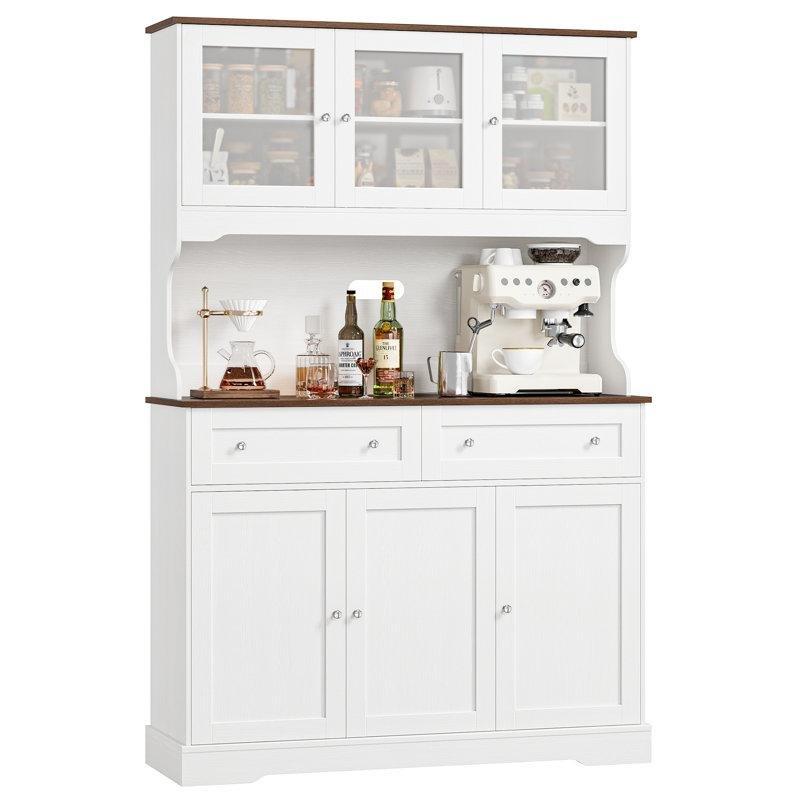 Beyaz 183 cm Çok Amaçlı Dolap - 93004