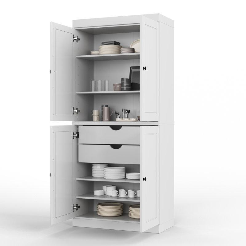 Beyaz 81 cm Çekmeceli Çok Amaçlı Dolap - 92935
