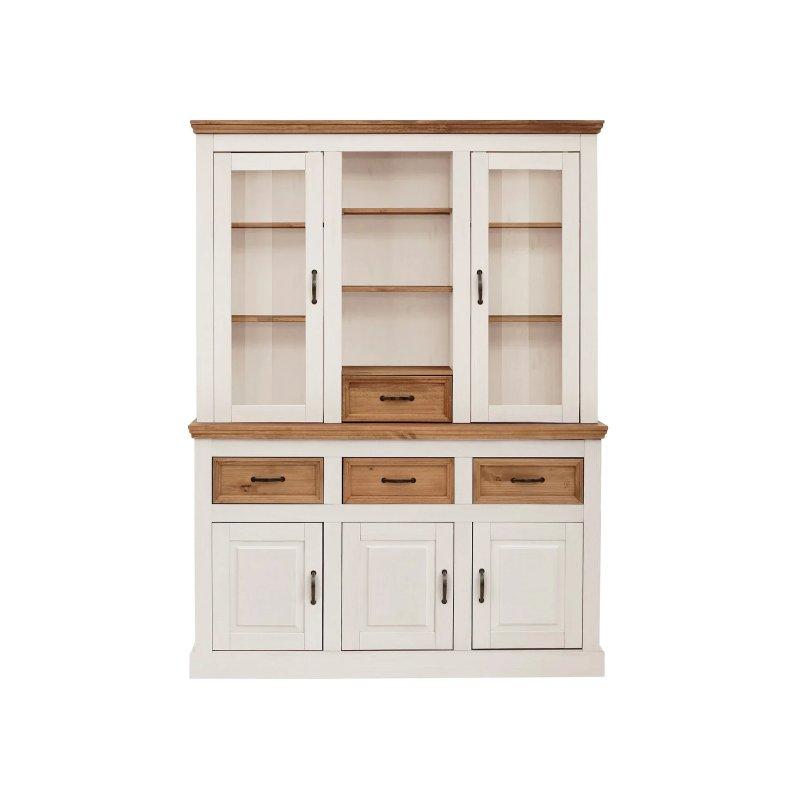 Beyaz Ceviz Ahşap Çok Amaçlı Dolap 38x192x38 cm - 92413