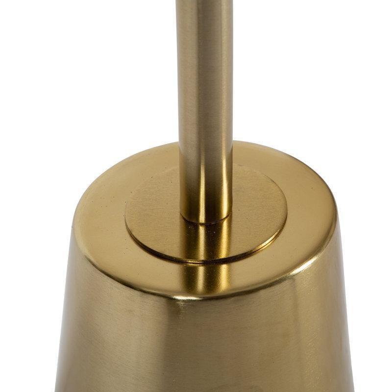 Beyaz Mermer Tablalı Pirinç Zigon Sehpa 56 cm - 108517