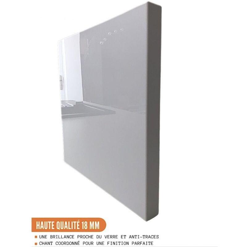 Beyaz Parlak Tek Kapılı Fırın Dolabı 40 cm - 100855