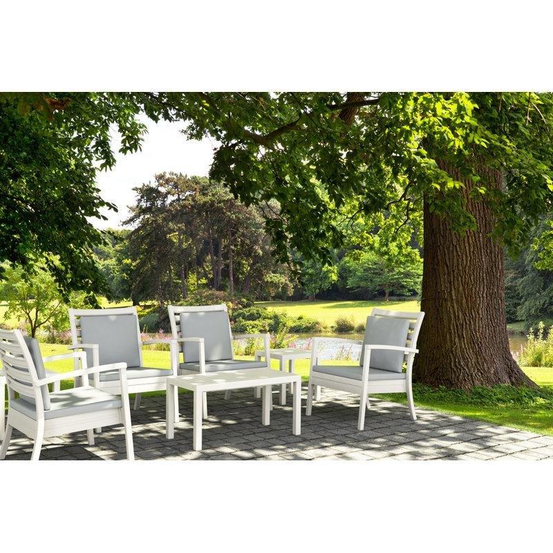 Beyaz Plastik Orta Sehpa 90x45 cm - 105802