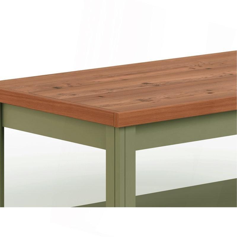 Brixham Dikdörtgen Orta Sehpa 122 cm Ahşap İki Tonlu - 104389