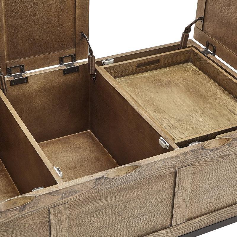 Brunswick Masif Ahşap Country Orta Sehpa 120x61x46 cm - 104959