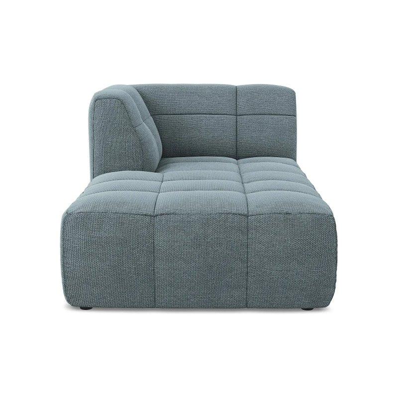 Buklet Kumaş Sol Kollu Dinlenme Koltuğu Jeans-175x77x101 cm - 109907
